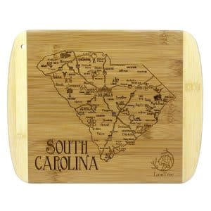 Custom A Slice of Life South Carolina Serving & Cutting Board