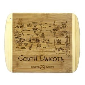 Custom A Slice of Life South Dakota Serving & Cutting Board