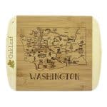 Custom A Slice of Life Washington Serving & Cutting Board
