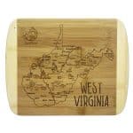 Custom A Slice of Life West Virginia Serving & Cutting Board
