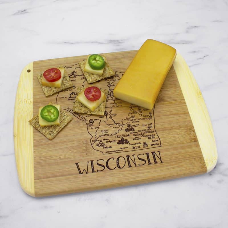Custom A Slice of Life Wisconsin Serving & Cutting Board - 3