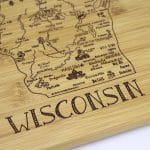 Custom A Slice of Life Wisconsin Serving & Cutting Board - 4