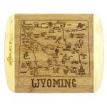 Custom A Slice of Life Wyoming Serving & Cutting Board
