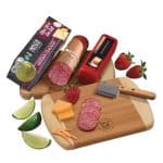 Custom A Taste of Wisconsin Snack Board w/Cleaver