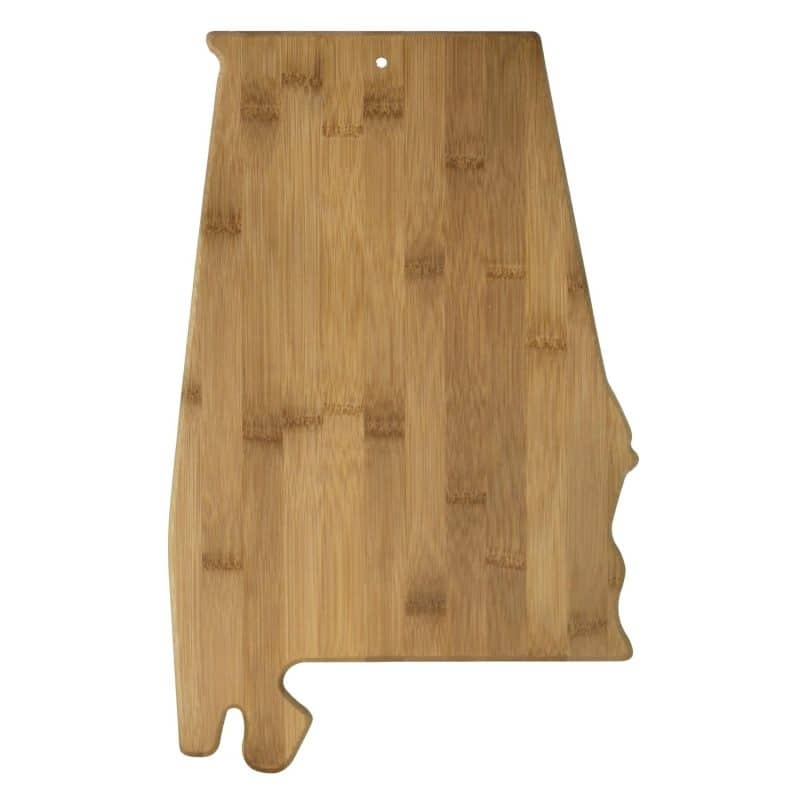 Custom Alabama State Bamboo Serving & Cutting Board - 1