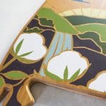 Custom Alabama State Shaped Cutting & Serving Board w/Artwork by Summer Stokes - 3