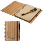 Custom Albany Bamboo Notebook & Pen