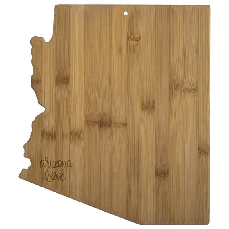 Custom Arizona State Bamboo Serving & Cutting Board