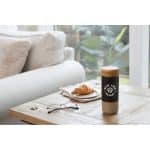 Custom Arlo Ceramic Tumbler with Bamboo lid 11oz
