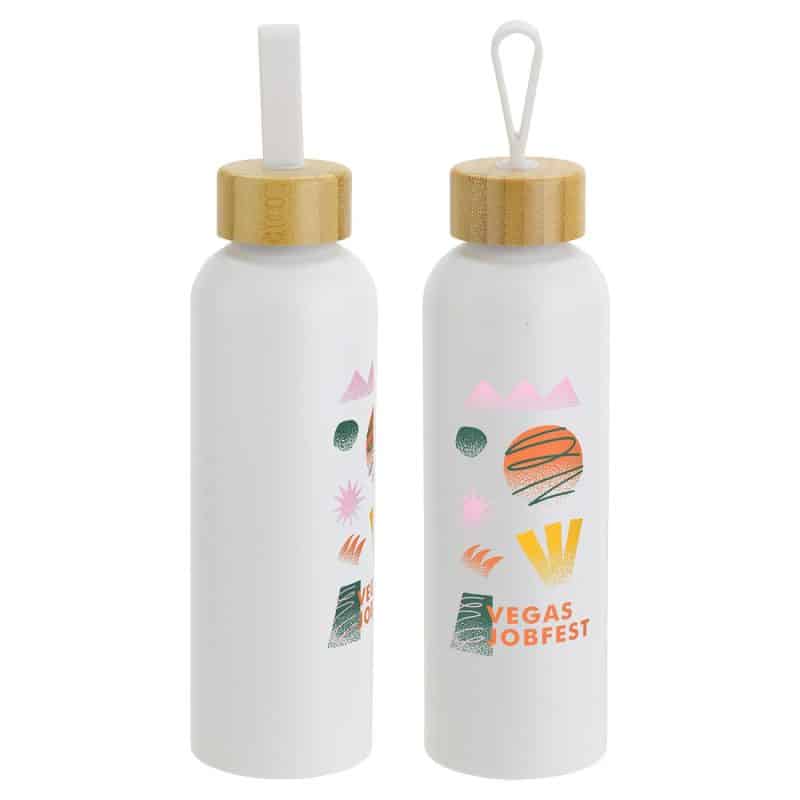 Custom Asbury 24 oz Recycled Aluminum Bottle - 8