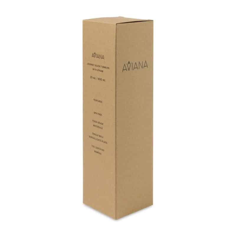 Custom Aviana™ Journey Tritan™ Tumbler with Straw - 20 Oz - White - 2