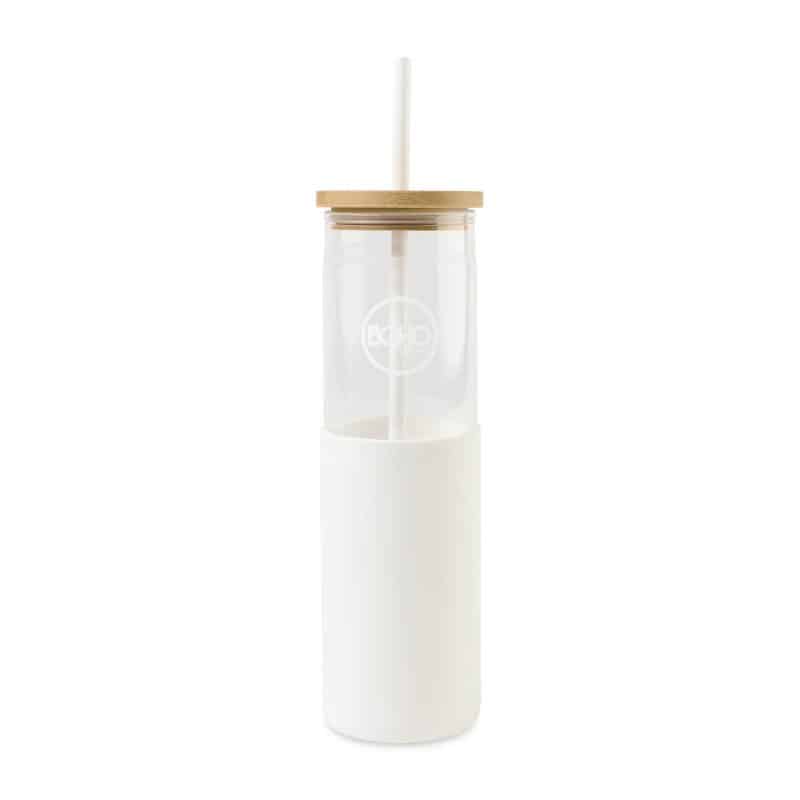 Custom Aviana™ Journey Tritan™ Tumbler with Straw - 20 Oz - White