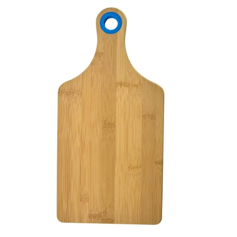 Custom Bamboo Cheese Board w/Silicone Ring - 4