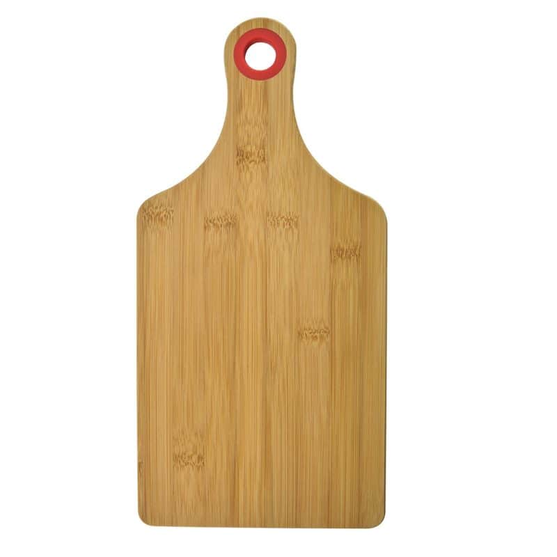 Custom Bamboo Cheese Board w/Silicone Ring - 5