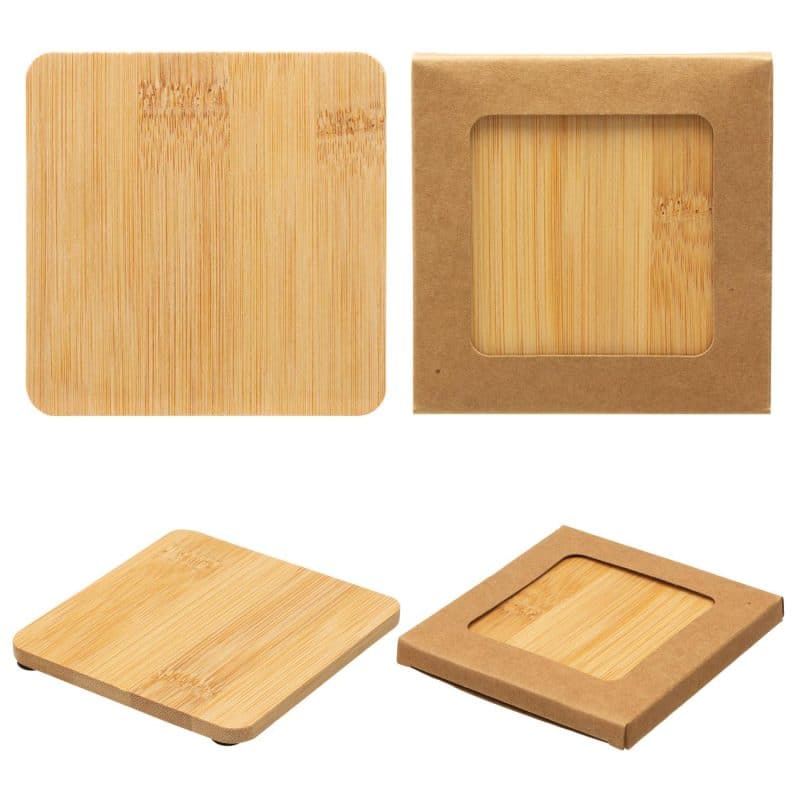 Custom Bamboo Coaster - 1