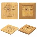 Custom Bamboo Coaster