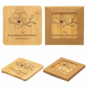 Custom Bamboo Coaster