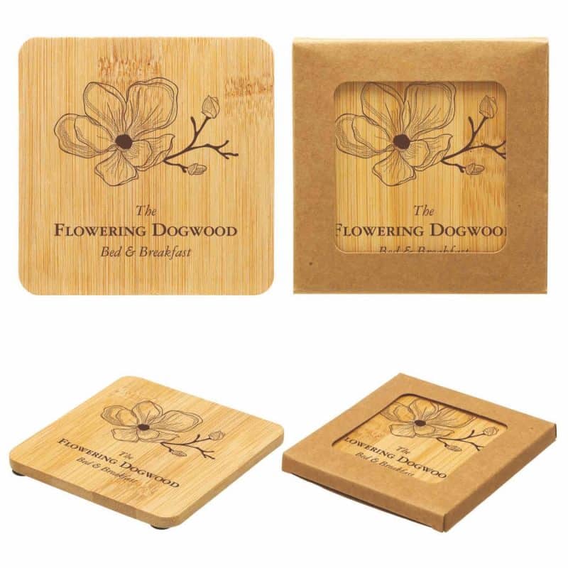 Custom Bamboo Coaster