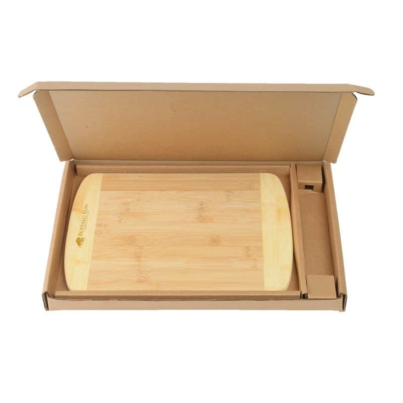Custom Bamboo Cutting Board w/Gift Box - 3