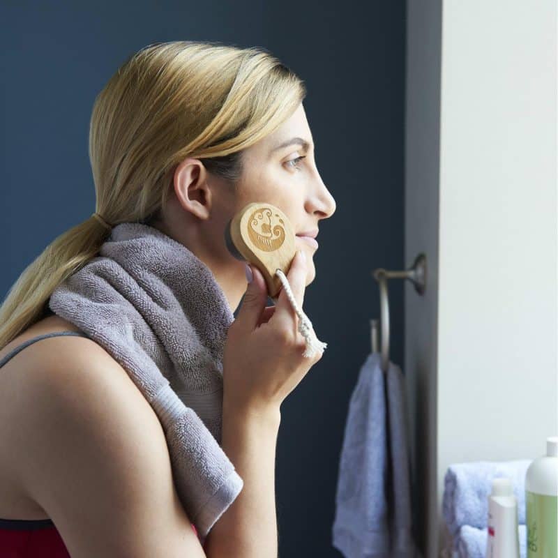 Custom Bamboo Facial Brush - 2