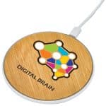 Custom Bamboo Print Wireless Charger - 3