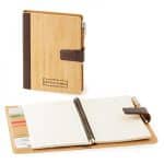 Custom Bamboo Refillable Journal - 6