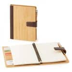 Custom Bamboo Refillable Journal - 7