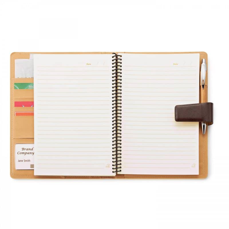 Custom Bamboo Refillable Journal - 9