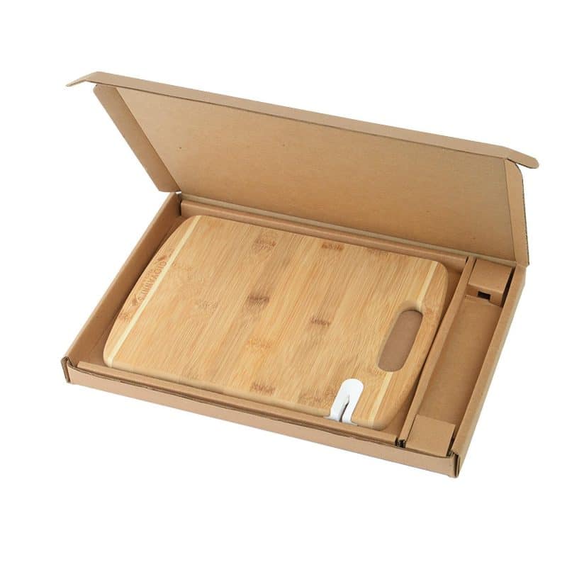 Custom Bamboo Sharpen-It™ Cutting Board w/Gift Box - 3