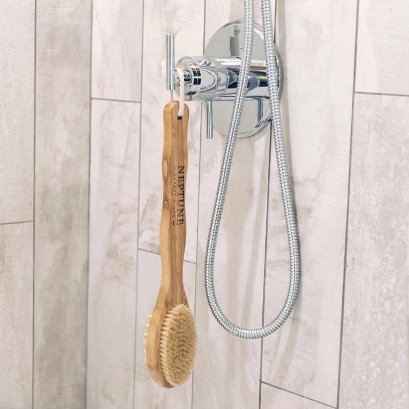 Custom Bamboo Shower & Body Brush - 4