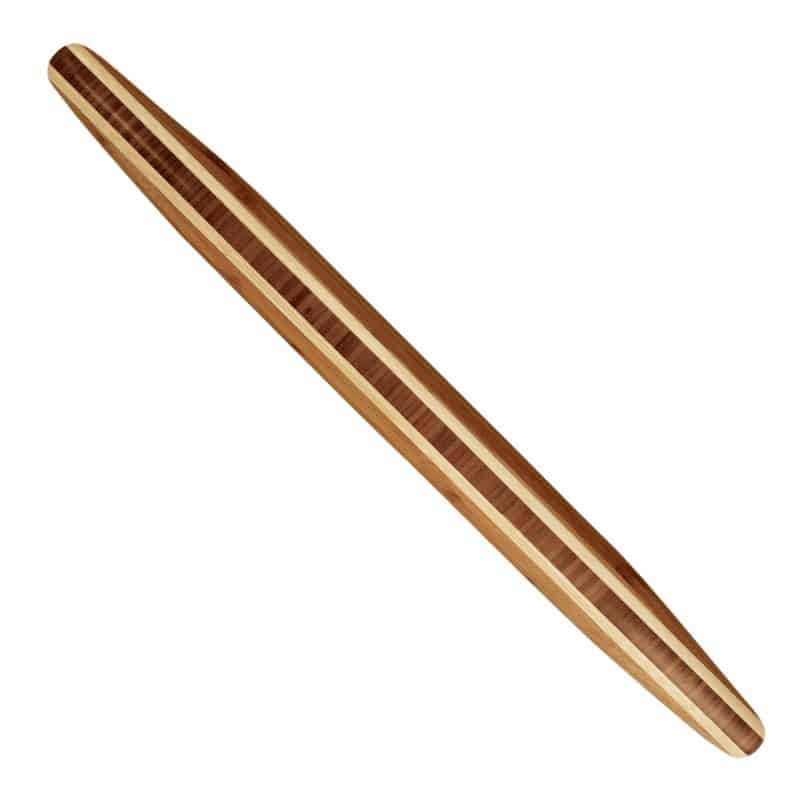 Custom Bamboo Tapered Rolling Pin w/ Inlay - 1