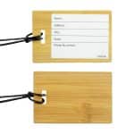 Custom Blt Bamboo Luggage Tag - 1
