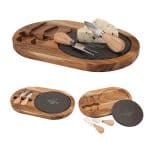Custom Bon Appetit Slate Cheese Set