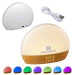 Custom Daybreak Digital Alarm Clock with Sunrise Simulation