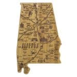 Custom Destination Alabama Cutting & Serving Board