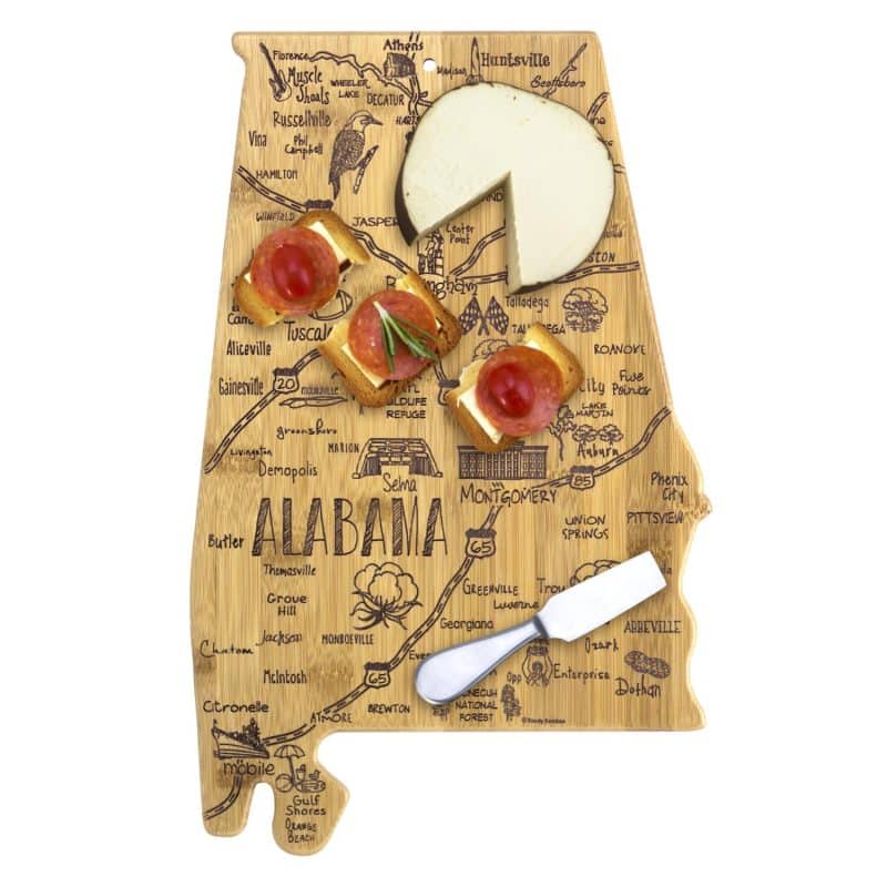 Custom Destination Alabama Cutting & Serving Board - 2
