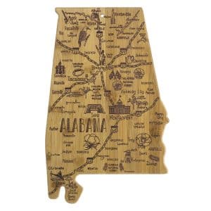 Custom Destination Alabama Cutting & Serving Board
