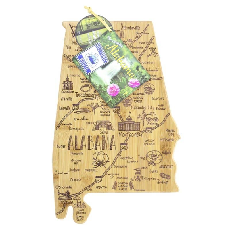 Custom Destination Alabama Cutting & Serving Board - 8