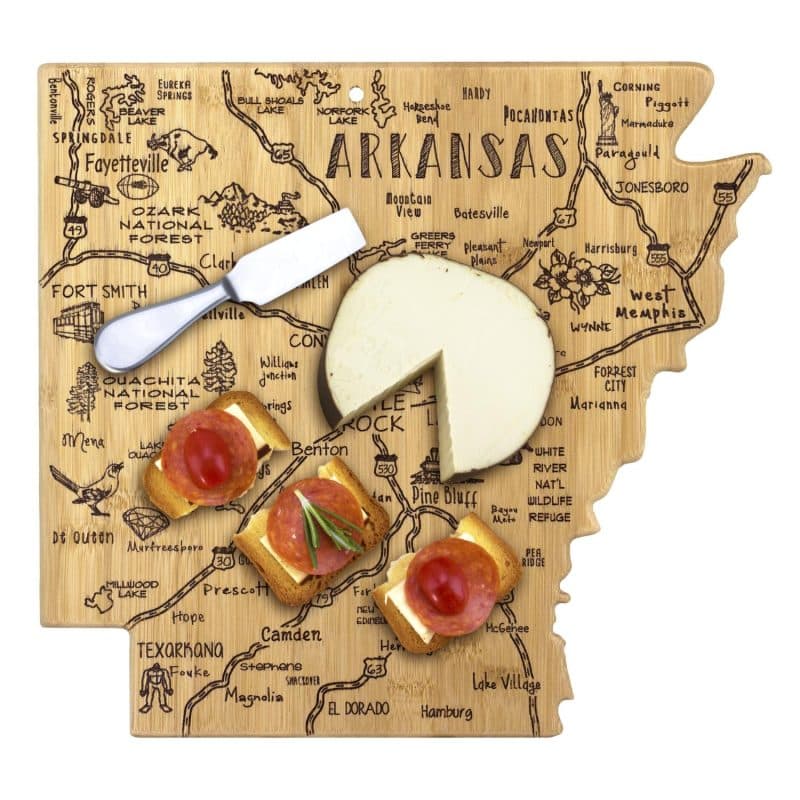 Custom Destination Arkansas Cutting & Serving Board - 2