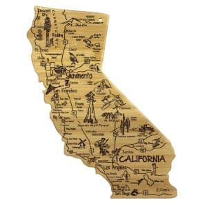 Custom Destination California Cutting & Serving Board