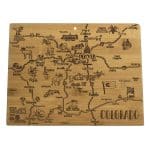 Custom Destination Colorado Cutting & Serving Board