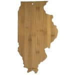 Custom Destination Illinois Cutting & Serving Board - 1