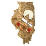 Custom Destination Illinois Cutting & Serving Board - 2