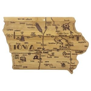Custom Destination Iowa Cutting & Serving Board