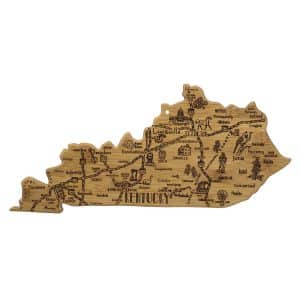 Custom Destination Kentucky Cutting & Serving Board