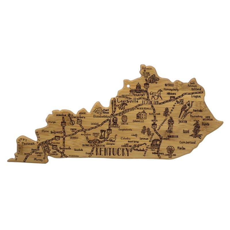 Custom Destination Kentucky Cutting & Serving Board
