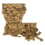 Custom Destination Louisiana Cutting & Serving Board