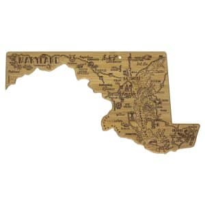 Custom Destination Maryland Cutting & Serving Board