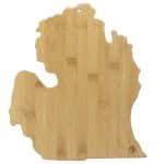 Custom Destination Michigan Mitt Cutting & Serving Board - 1