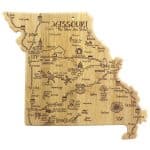 Custom Destination Missouri Cutting & Serving Board